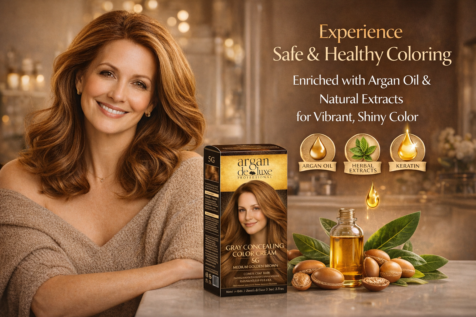 Argan de Luxe Gray Concealing Color Cream Review: A Safer, Healthier Way to Color Gray Hair at Home