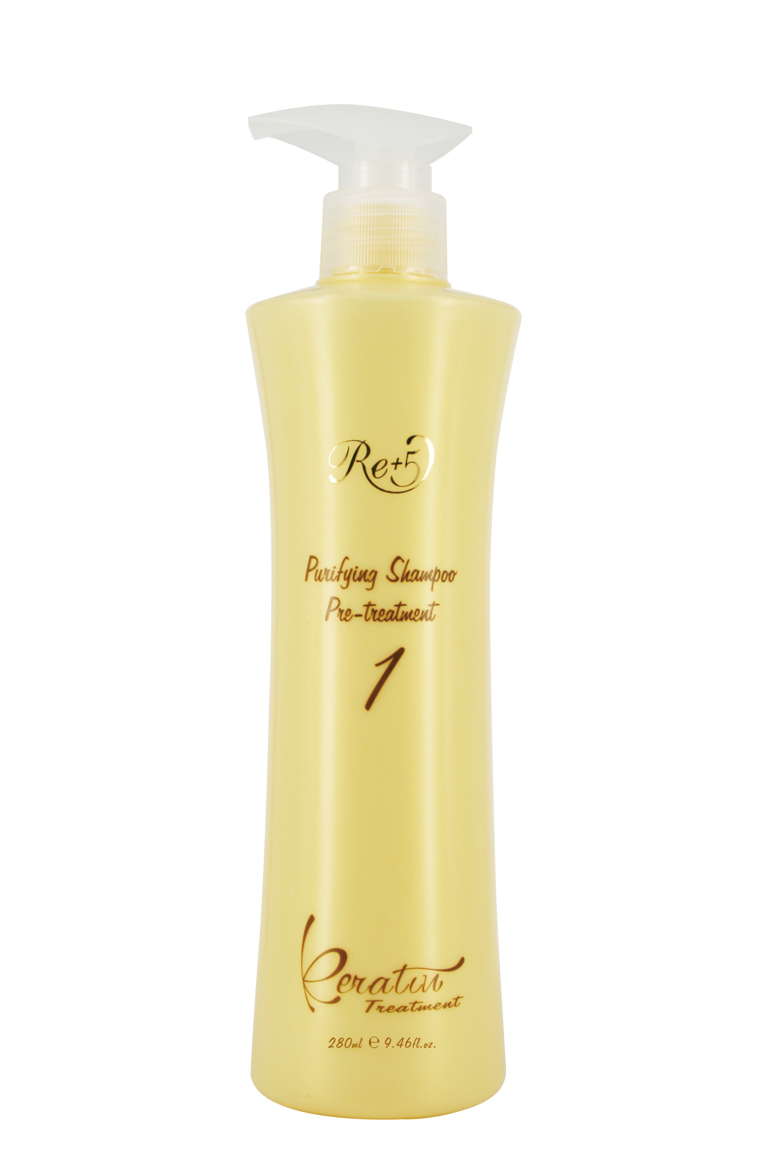 Purifying Shampoo No.1 Pro - Max Keratin Prep | RE+5