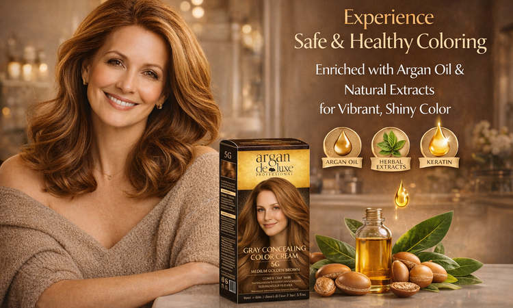 Argan de Luxe Gray Concealing Color Cream Review: A Safer, Healthier Way to Color Gray Hair at Home