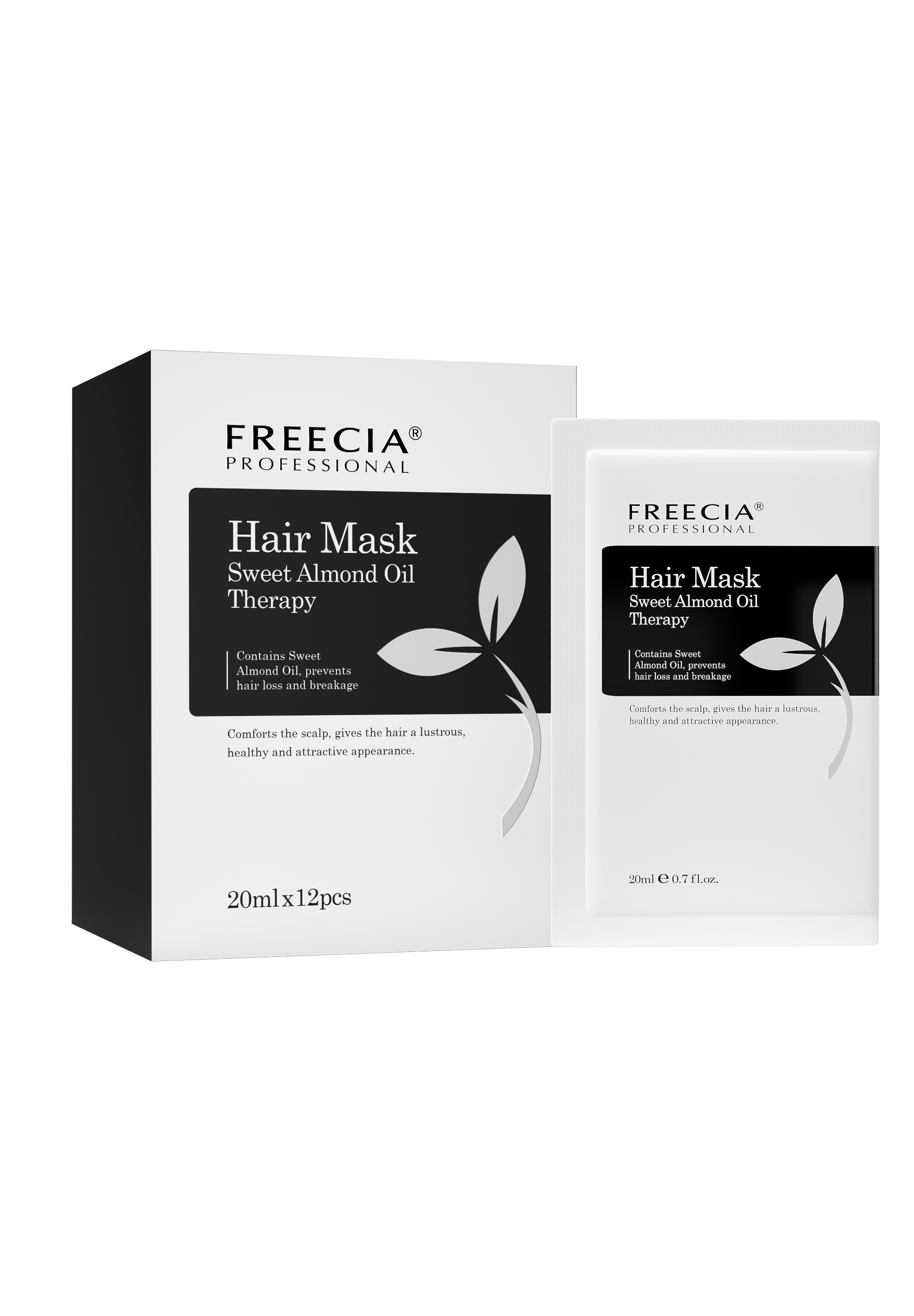 Sweet Almond Oil Mask Sachet 20ml | Freecia