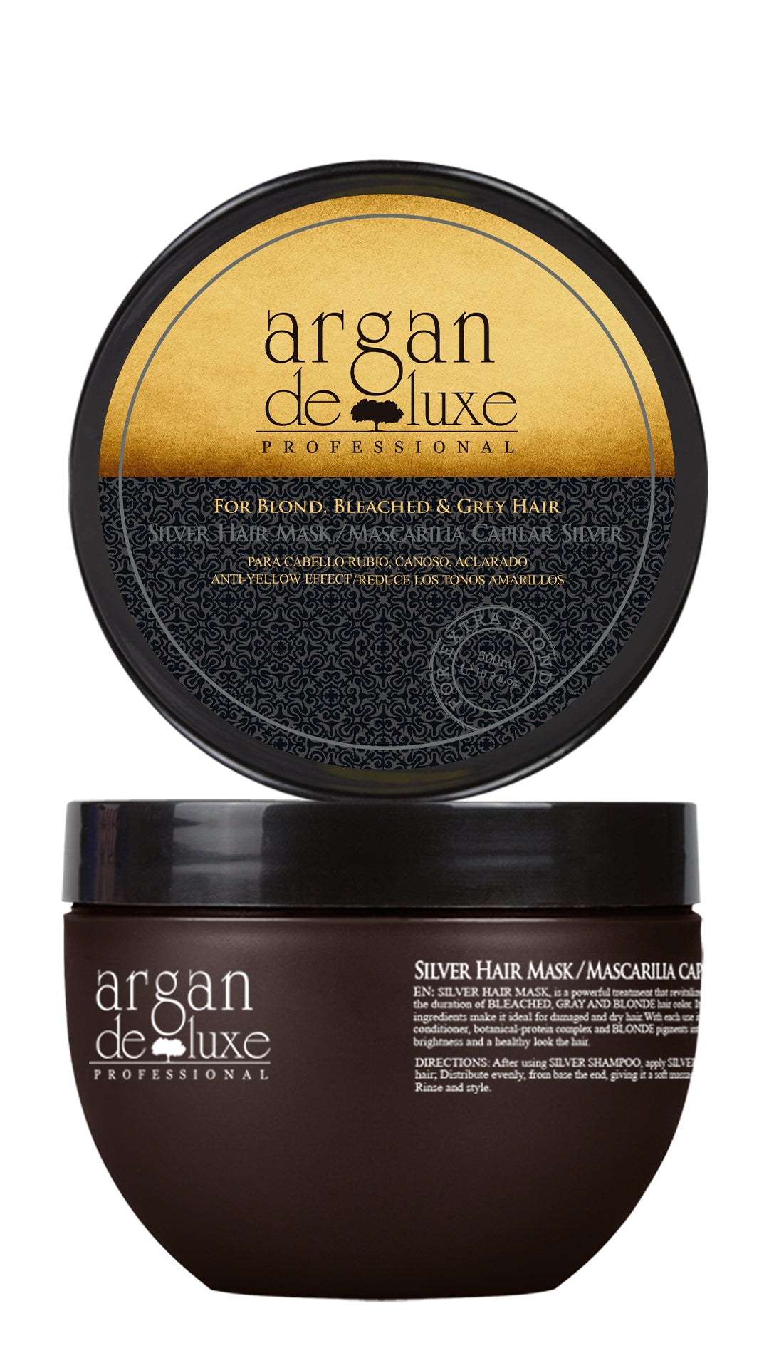 Silver Mask 500ml - Brassiness | Argan de Luxe